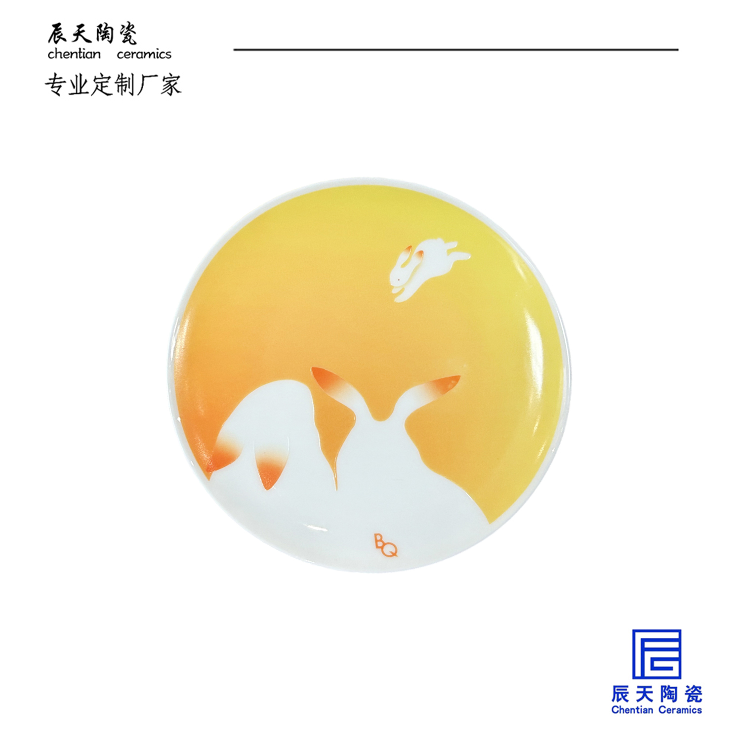 <b>客戶定制 創(chuàng)意手繪陶瓷紀(jì)念盤</b>